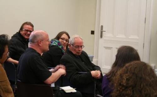 Martin Brady makes a point